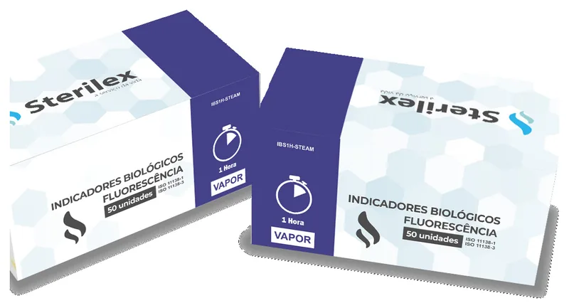 Sterilex IBS1H-STEAM Indicador Biológico Autocontido Vapor 1 hora
