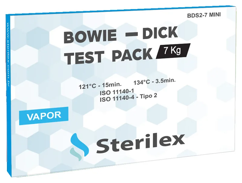 Sterilex BDS2-7 Mini Pacote Teste Bowie-Dick 7kg Mini