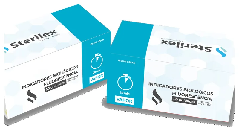 Sterilex IBS20M-STEAM Indicador Biológico Autocontido Vapor 20 minutos