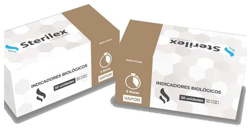 Sterilex IBS5H-STEAM Indicador Biológico Autocontido Vapor 5 horas
