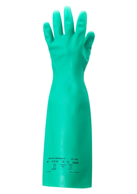 Ansell AlphaTec 37-185 Luva Química Altura Cotovelo