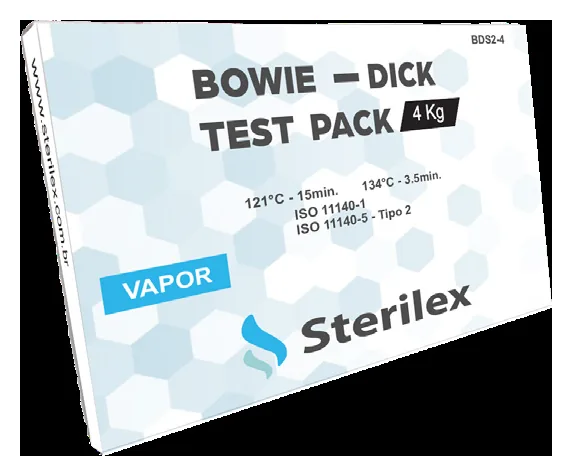 Sterilex BDS2-4 Pacote Teste Bowie-Dick 4kg