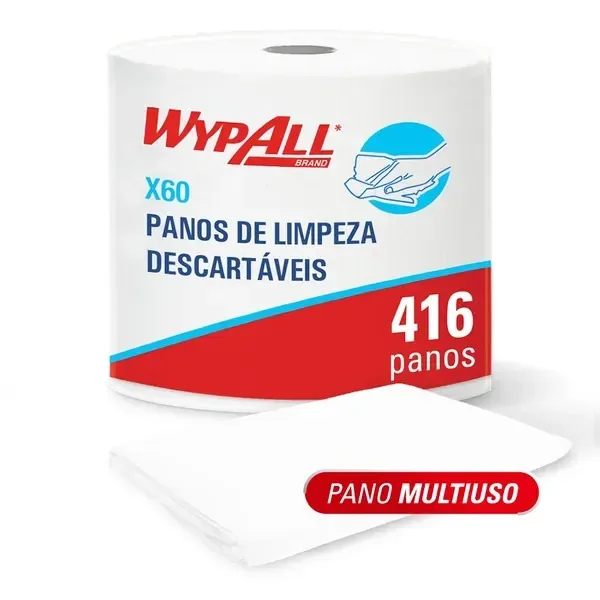 Kimberly-Clark WypAll X60 30243061 Pano Jumbo 1x1x416