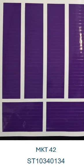 Sterimark MKT042 Marcador Instrumental Liso Roxo