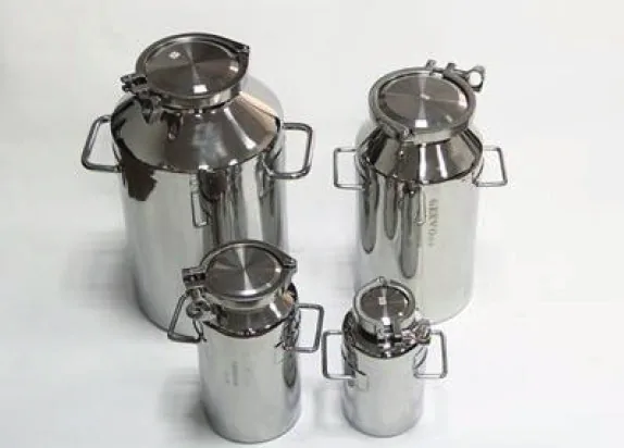 Geevo Alfa Beta Recipiente Aço Inox Tambor