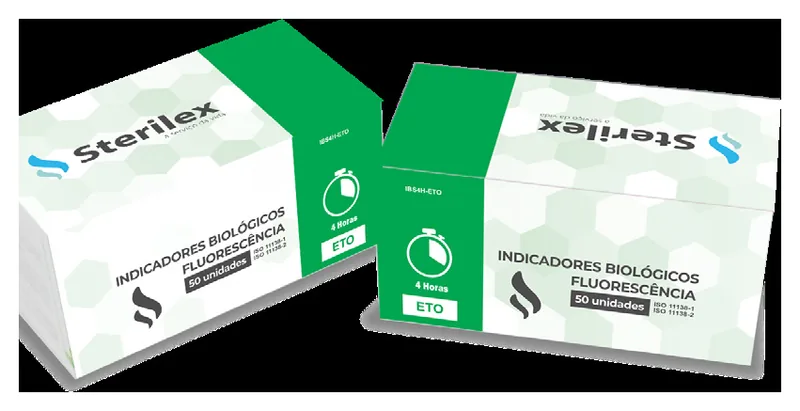 Sterilex IBS4H-ETO Indicador Biológico Autocontido Óxido Etileno 4 horas