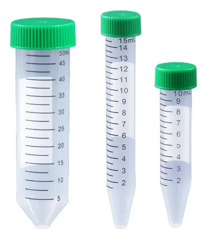 Tubo Centrífuga 10, 15 e 50 mL