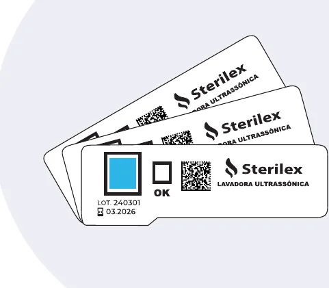 Sterilex UltraTest Lâmina Cleaner Azul 25un