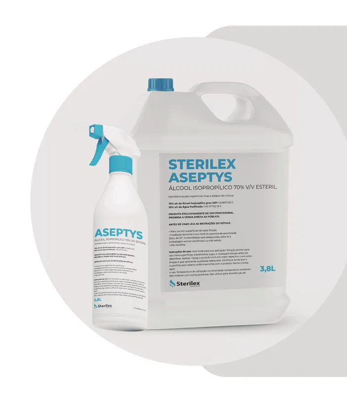 Aseptys Álcool Isopropílico 70% Estéril
